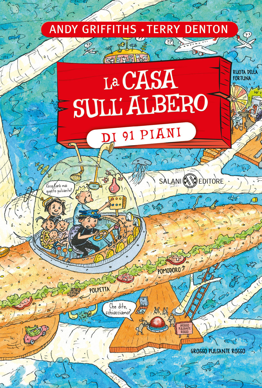 Copertina del libro LA CASA SULL'ALBERO DI 91 PIANI Immagine principale del prodotto