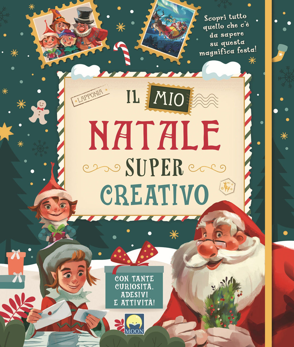 Copertina del libro IL MIO NATALE SUPER CREATIVO. CON ADESIV Immagine principale del prodotto