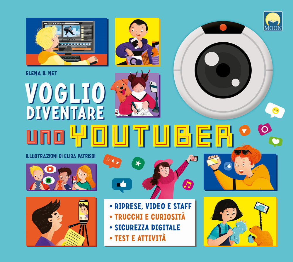 Copertina del libro VOGLIO DIVENTARE UNO YOUTUBER