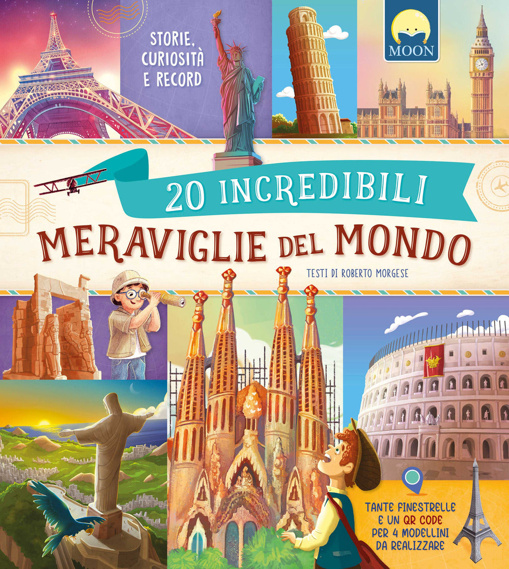 Copertina del libro 20 INCREDIBILI MERAVIGLIE DEL MONDO CON
