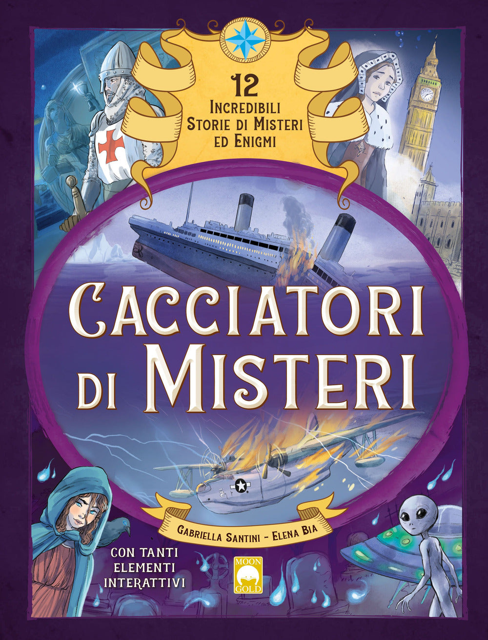 Copertina del libro CACCIATORI DI MISTERI. EDIZ. A COLORI