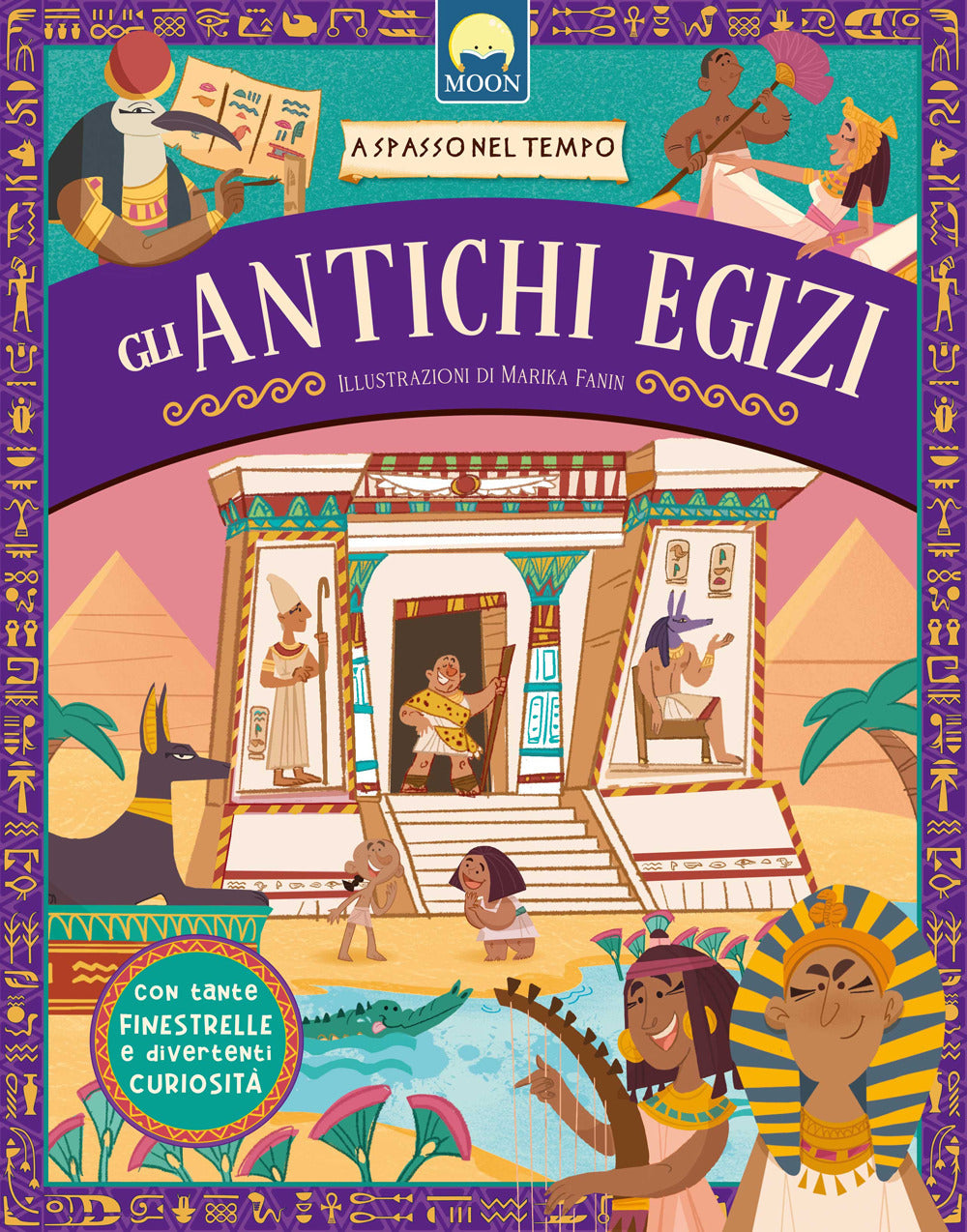Copertina del libro GLI ANTICHI EGIZI. A SPASSO NEL TEMPO