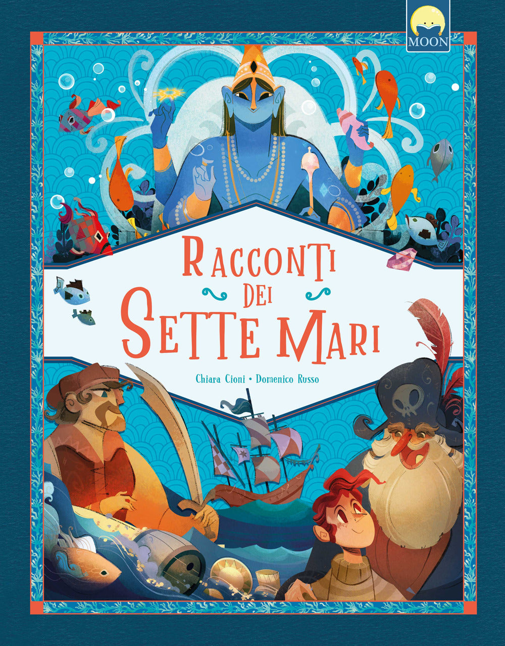Copertina del libro RACCONTI DEI SETTE MARI. EDIZ. A COLORI Immagine principale del prodotto