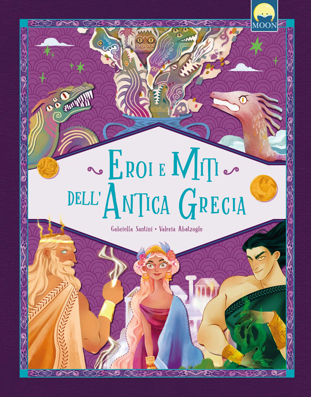 Copertina del libro EROI E MITI DELL'ANTICA GRECIA. EDIZ. A Immagine principale del prodotto