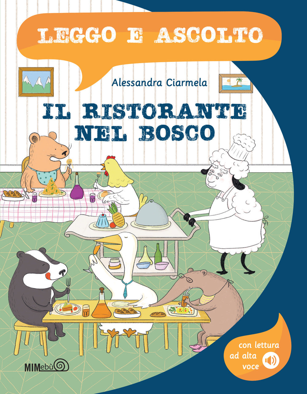 Copertina del libro IL RISTORANTE NEL BOSCO
