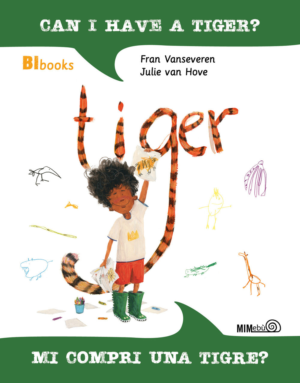 Copertina del libro MI COMPRI UNA TIGRE