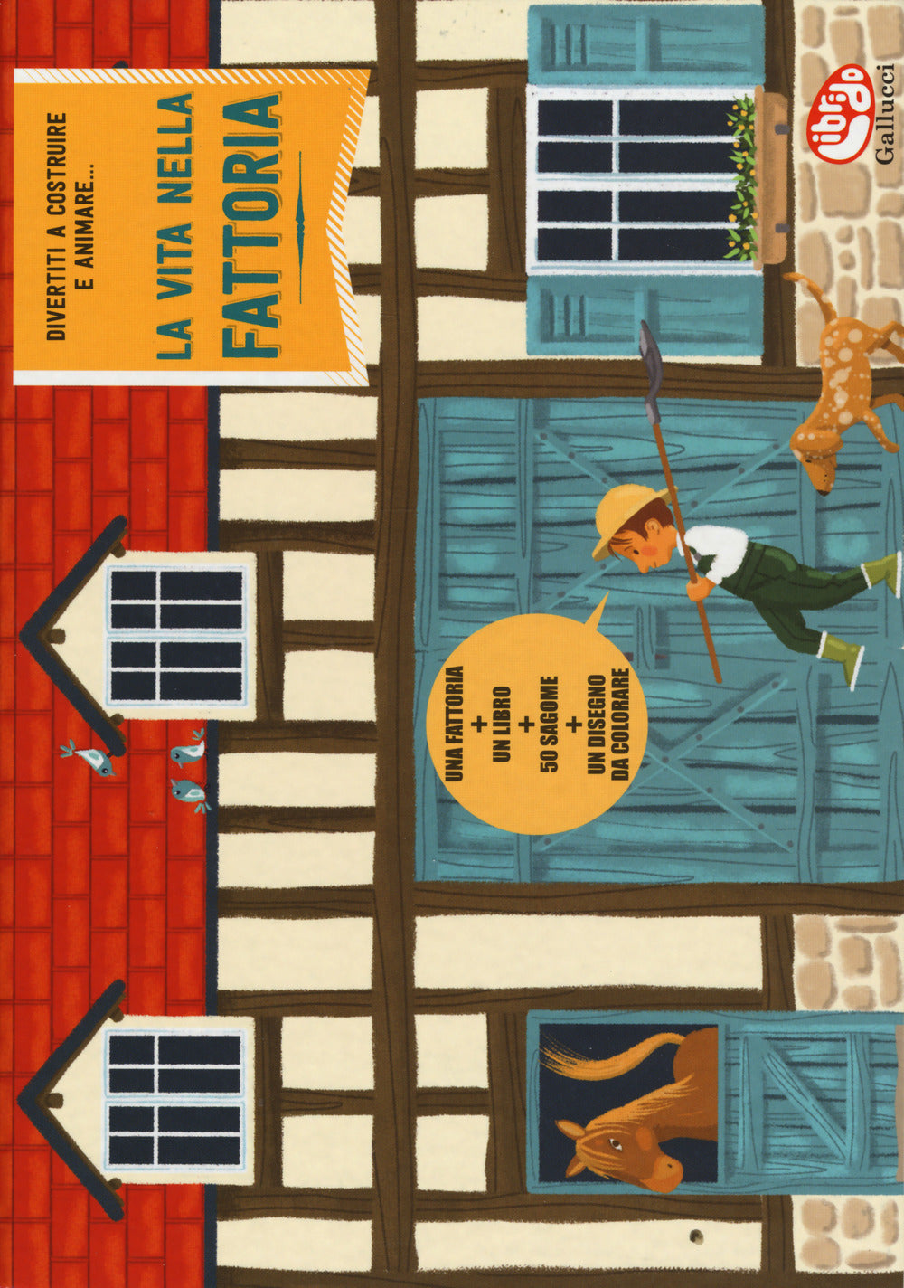 Copertina del libro LA VITA NELLA FATTORIA