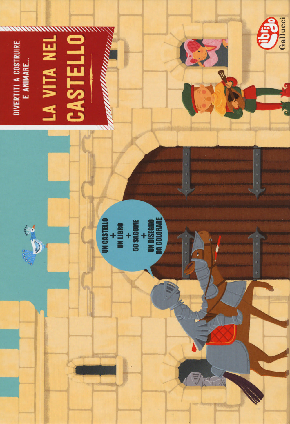 Copertina del libro LA VITA NEL CASTELLO