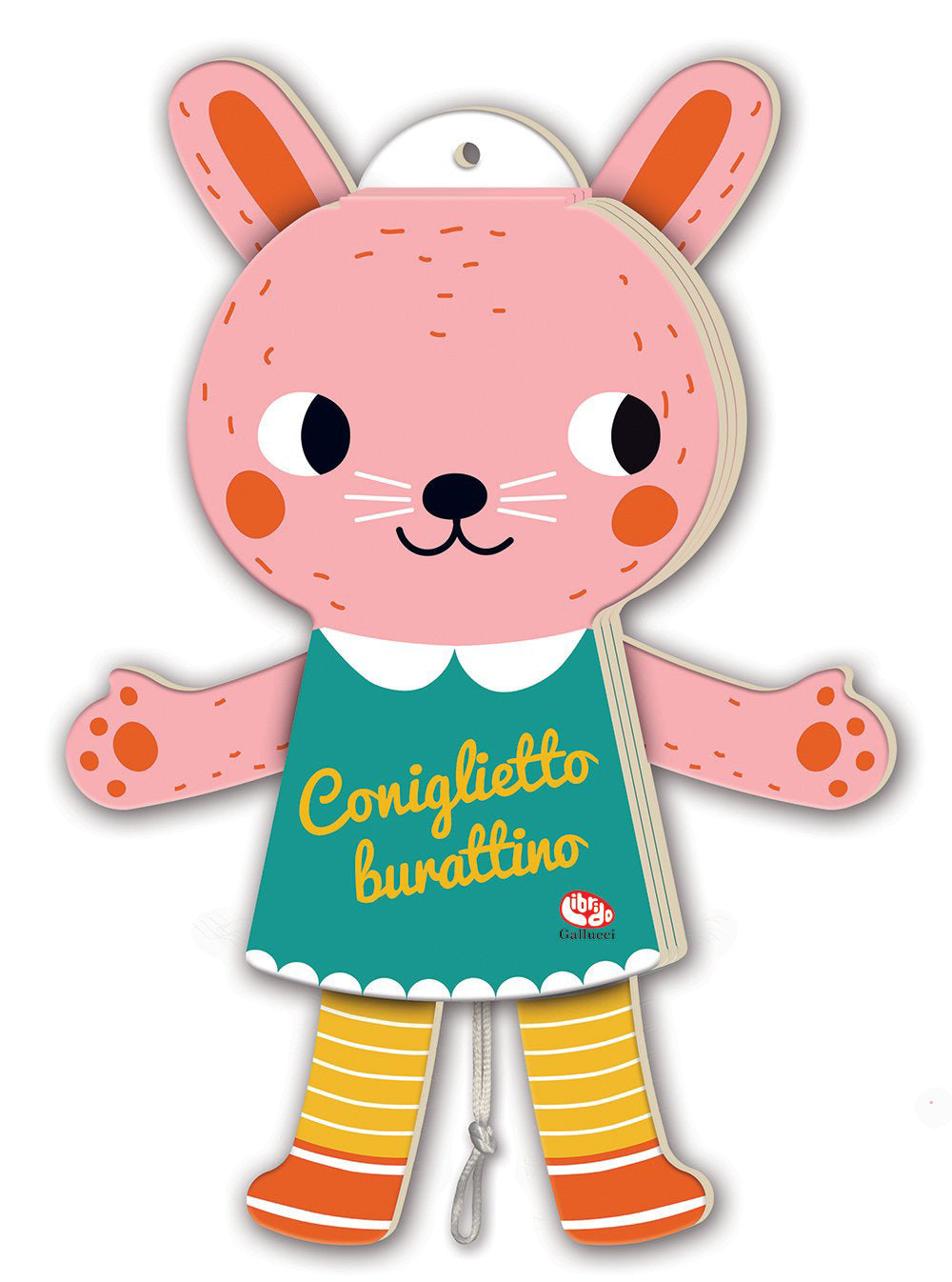 Copertina del libro CONIGLIETTO BURATTINO