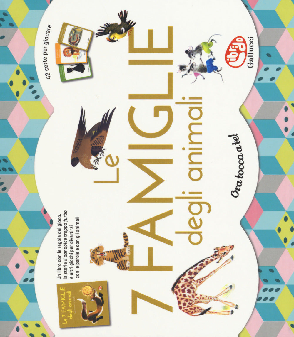 Copertina del libro LE 7 FAMIGLIE DEGLI ANIMALI Immagine principale del prodotto