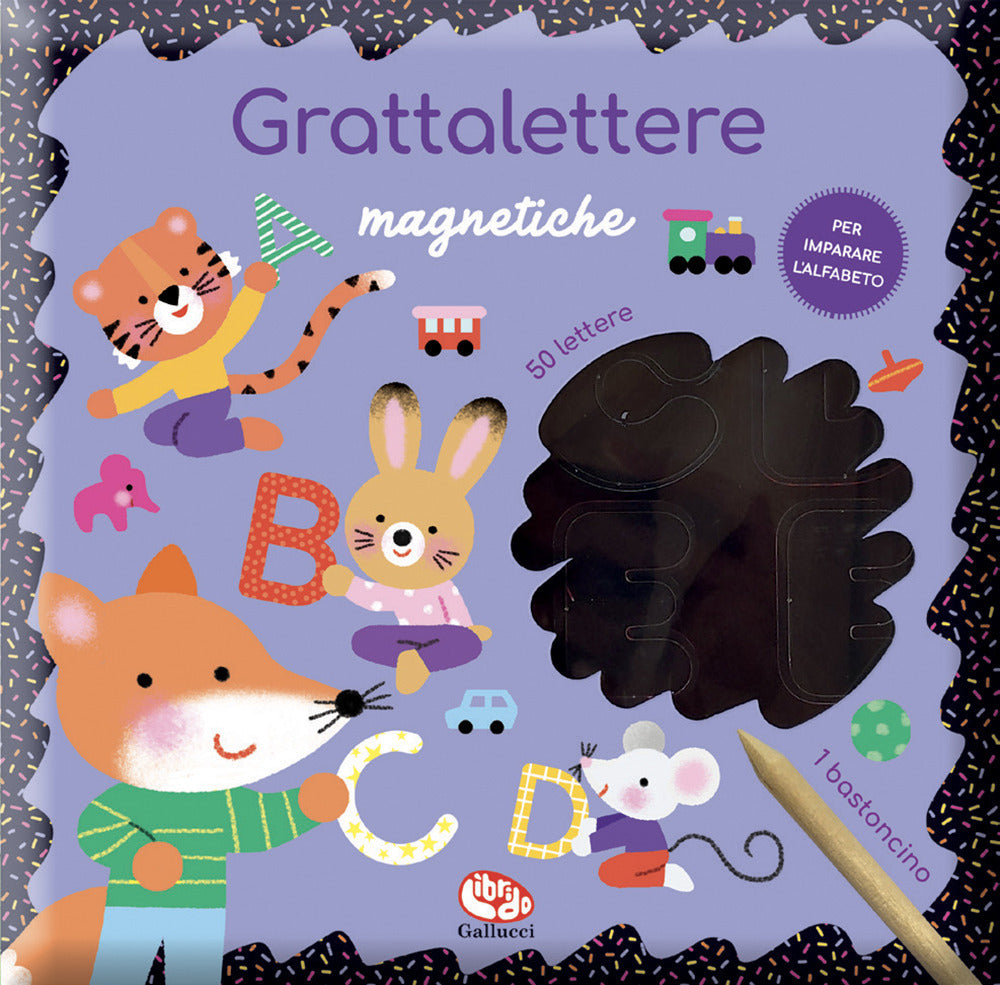 Copertina del libro GRATTALETTERE MAGNETICHE