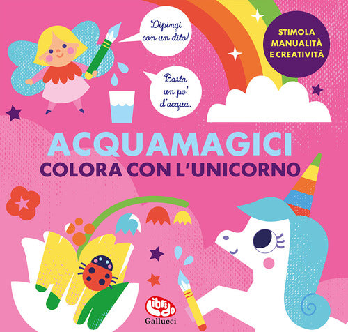 Copertina del libro ACQUAMAGICI - COLORA CON L'UNI Immagine principale del prodotto