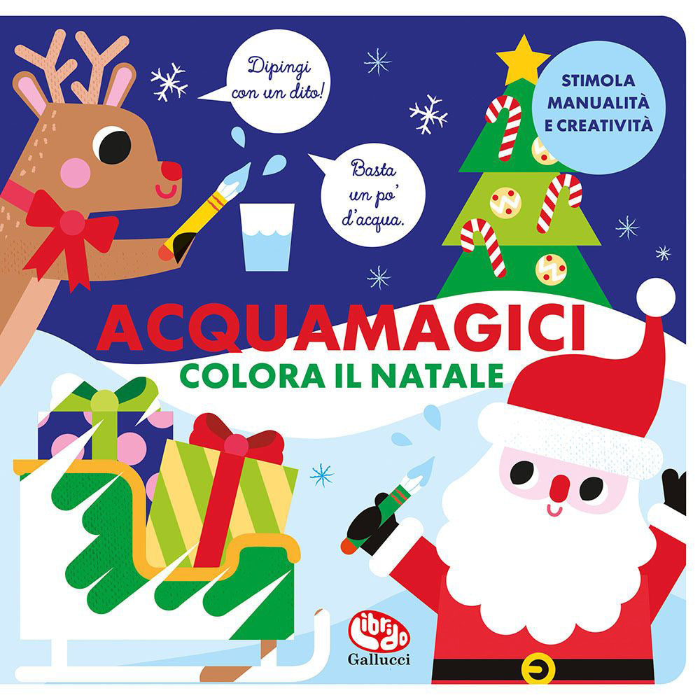 Copertina del libro ACQUAMAGICI - COLORA IL NATALE Immagine principale del prodotto