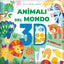 Copertina del libro ANIMALI DEL MONDO IN 3D