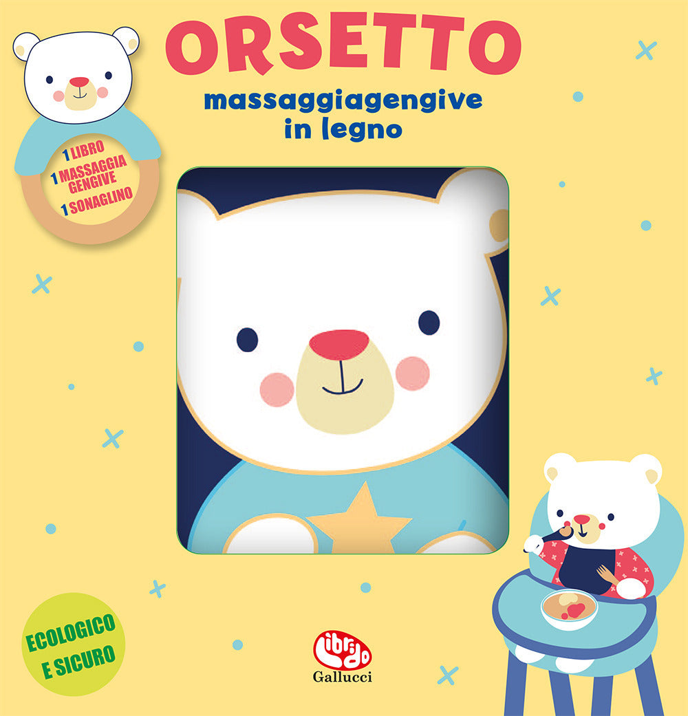 Copertina del libro ORSETTO - LIBRI STOFFA CON MAS