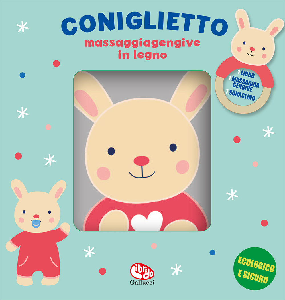 Copertina del libro CONIGLIETTO - LIBRI STOFFA CON