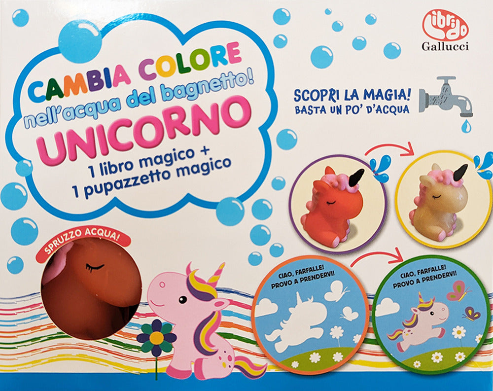 Copertina del libro UNICORNO - LIBRO MAGICO CAMBIA