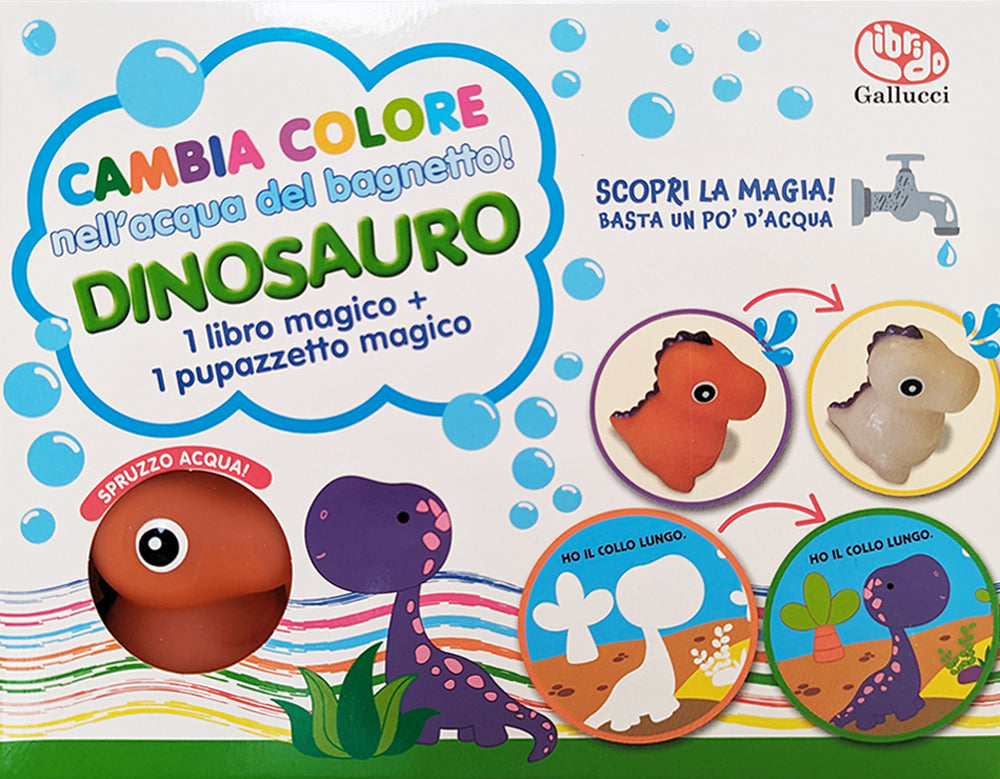 Copertina del libro DINOSAURO - LIBRO MAGICO CAMBI