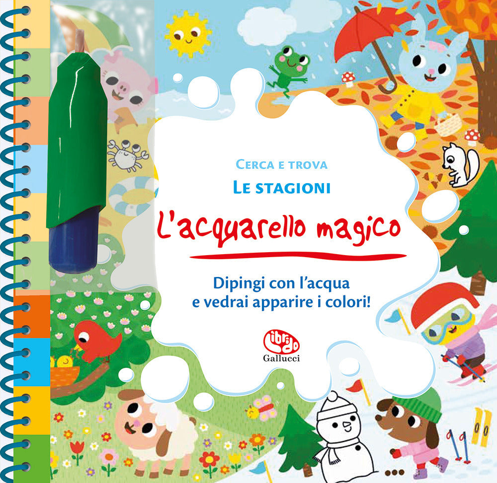 Copertina del libro ACQUARELLO MAGICO - LE STAGION