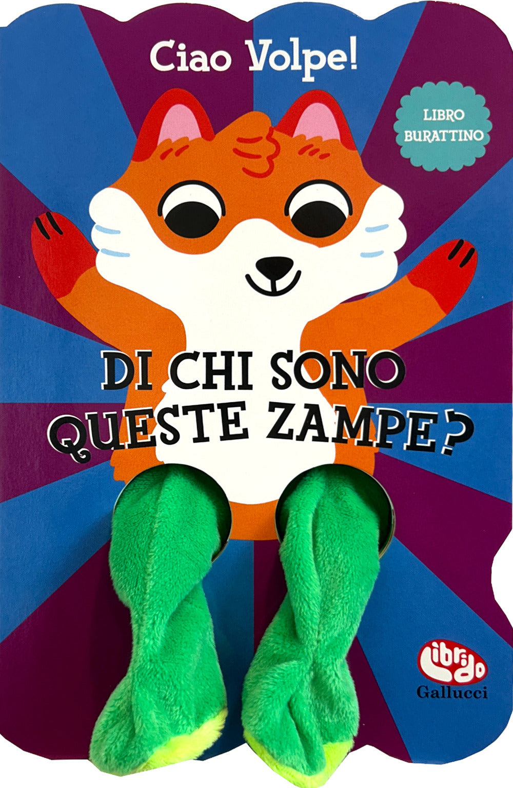 Copertina del libro DI CHI SONO QUESTE ZAMPE? VOLP Immagine principale del prodotto