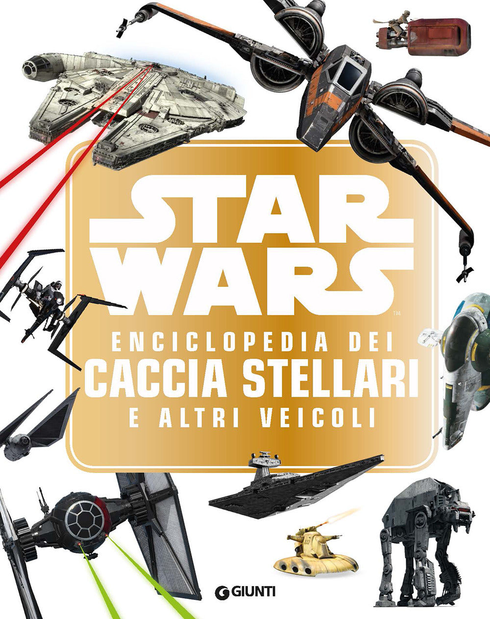 Copertina del libro STAR WAR ENCICLOPEDIA DEI CACCIA STELLAR