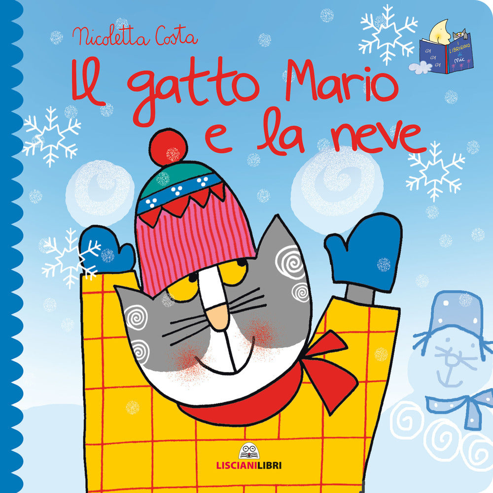 Copertina del libro GATTO MARIO E LA NEVE