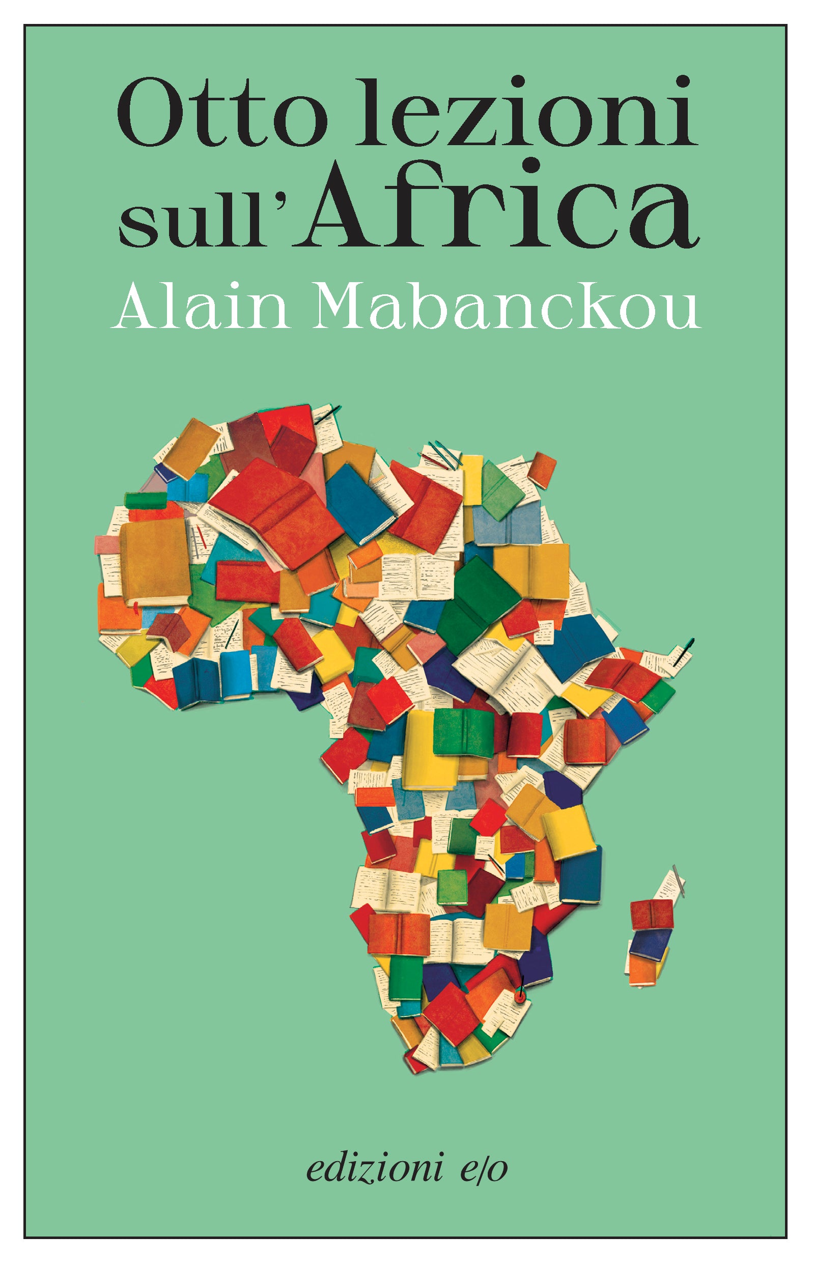 Copertina del libro OTTO LEZIONI SULL'AFRICA