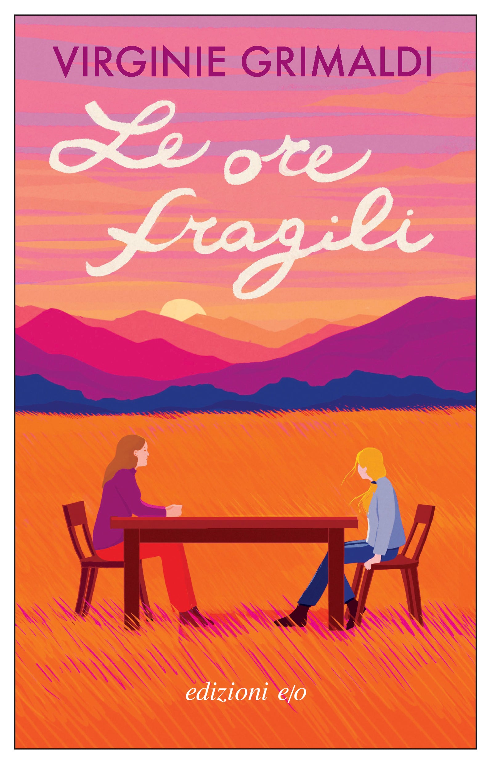 Copertina del libro LE ORE FRAGILI