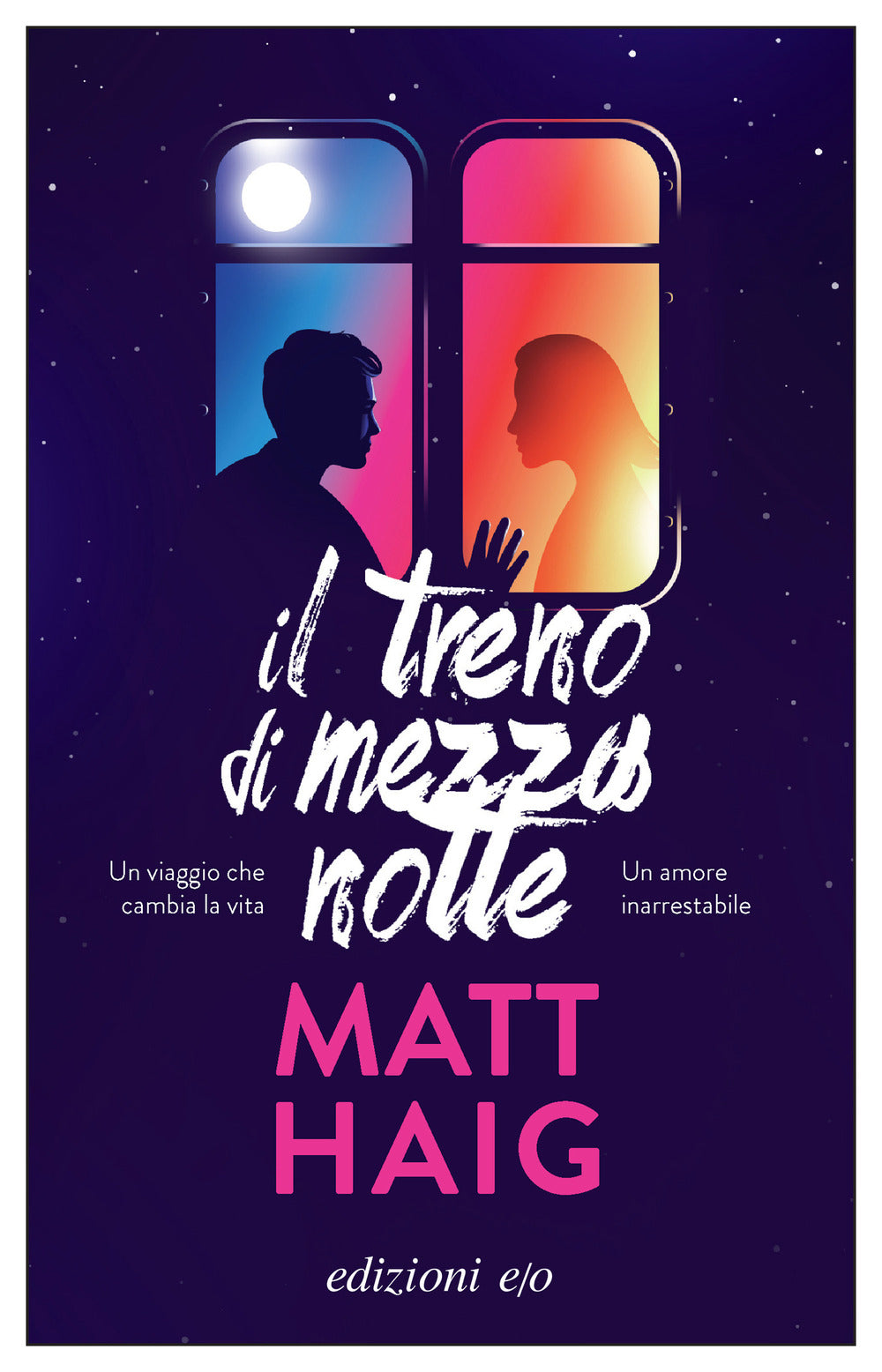 Copertina del libro TRENO DI MEZZANOTTE