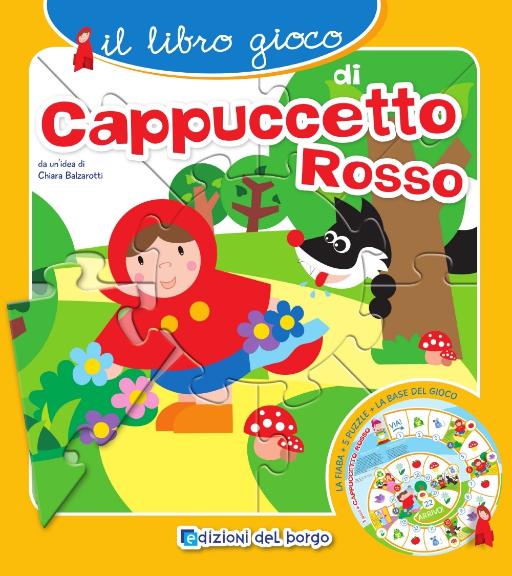 Copertina del libro IL LIBRO GIOCO DI CAPPUCCETTO ROSSO