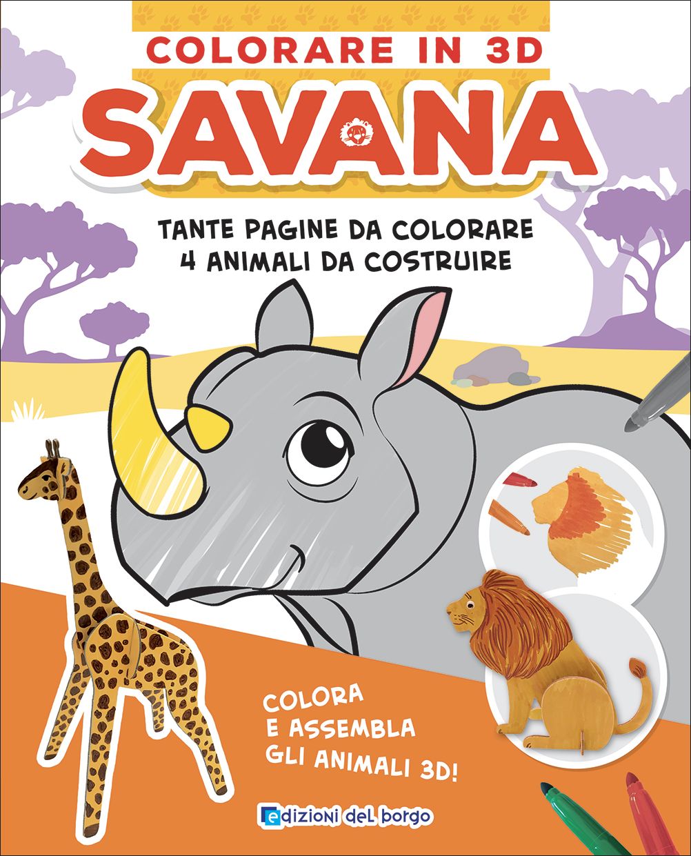 Copertina del libro SAVANA