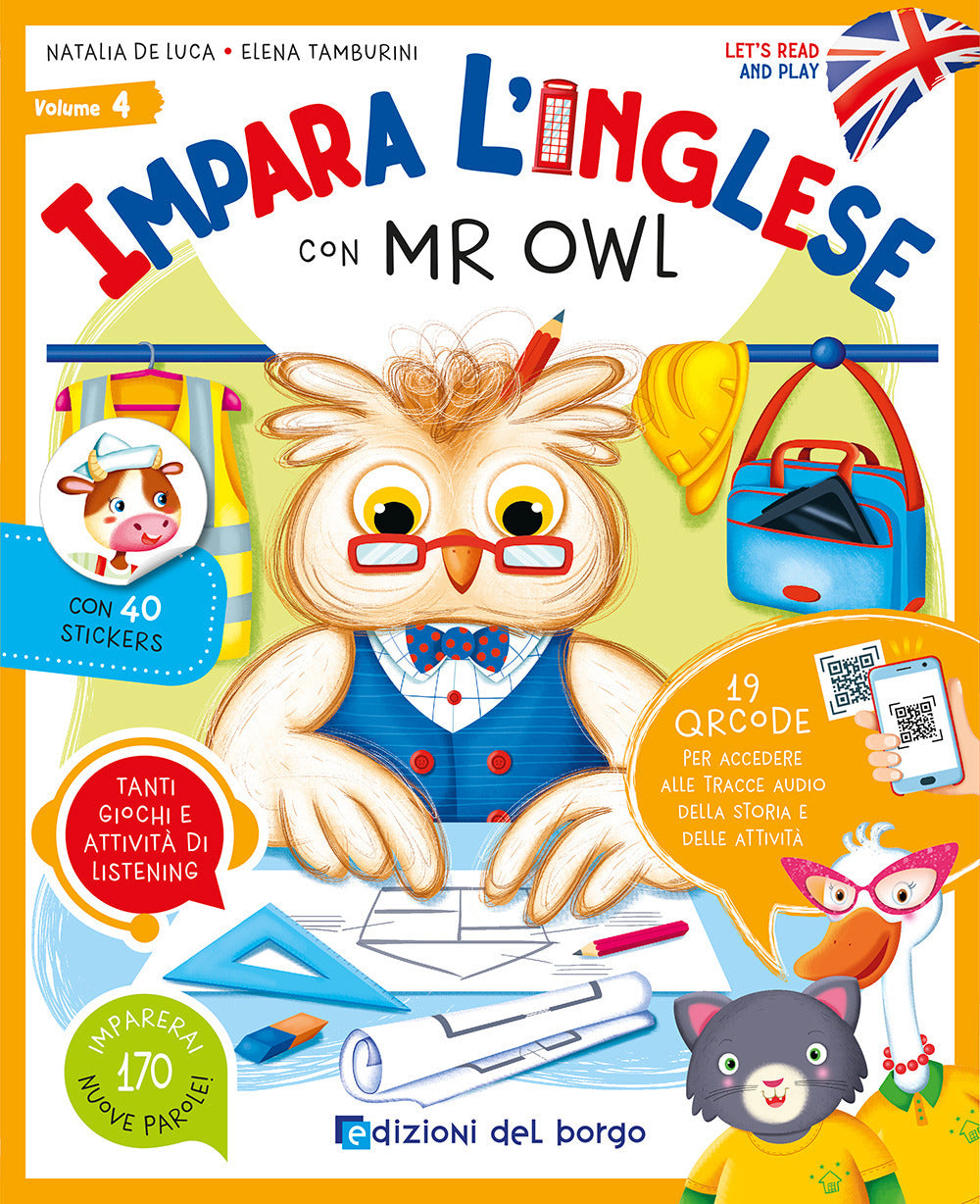 Copertina del libro IMPARA L'INGLESE CON MR. OWL Immagine principale del prodotto