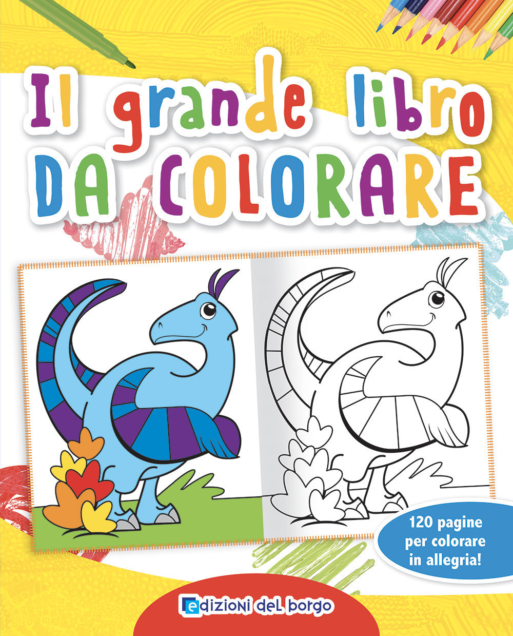 Copertina del libro IL GRANDE LIBRO DA COLORARE