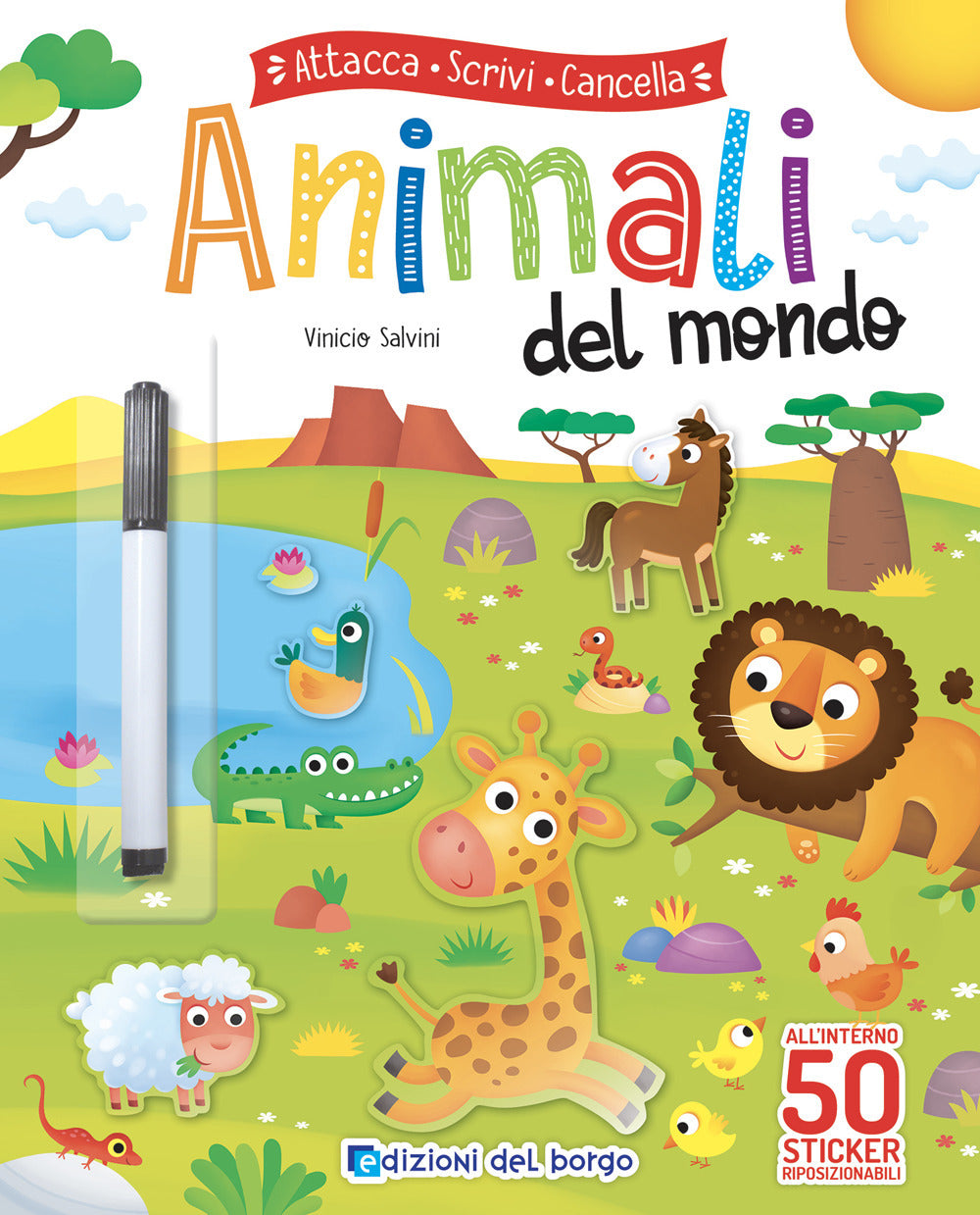 Copertina del libro ANIMALI DEL MONDO