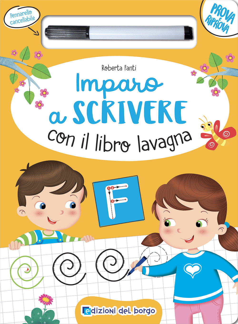 Copertina del libro IMPARO A SCRIVERE CON IL LIBRO LAVAGNA