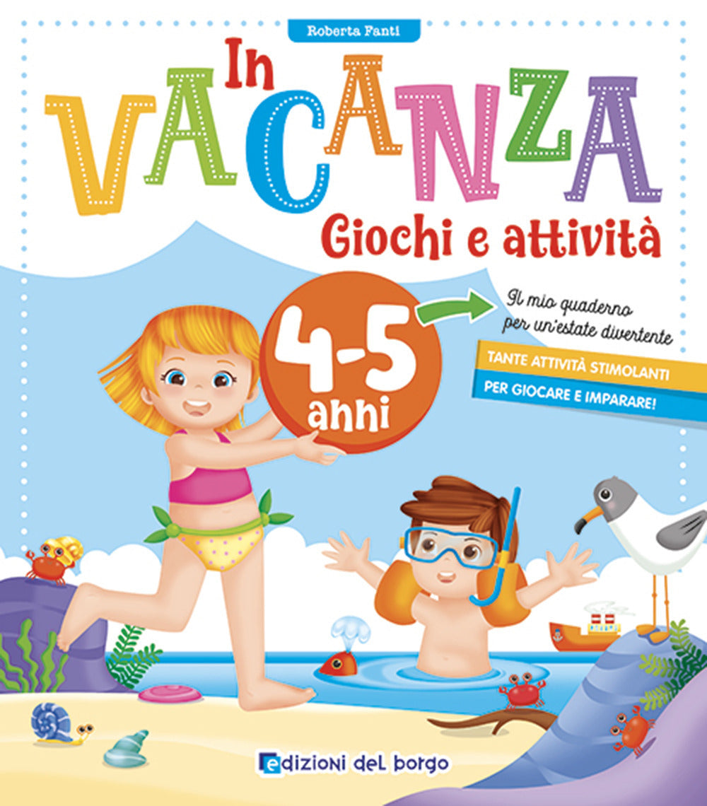 Copertina del libro IN VACANZA 4/5 ANNI