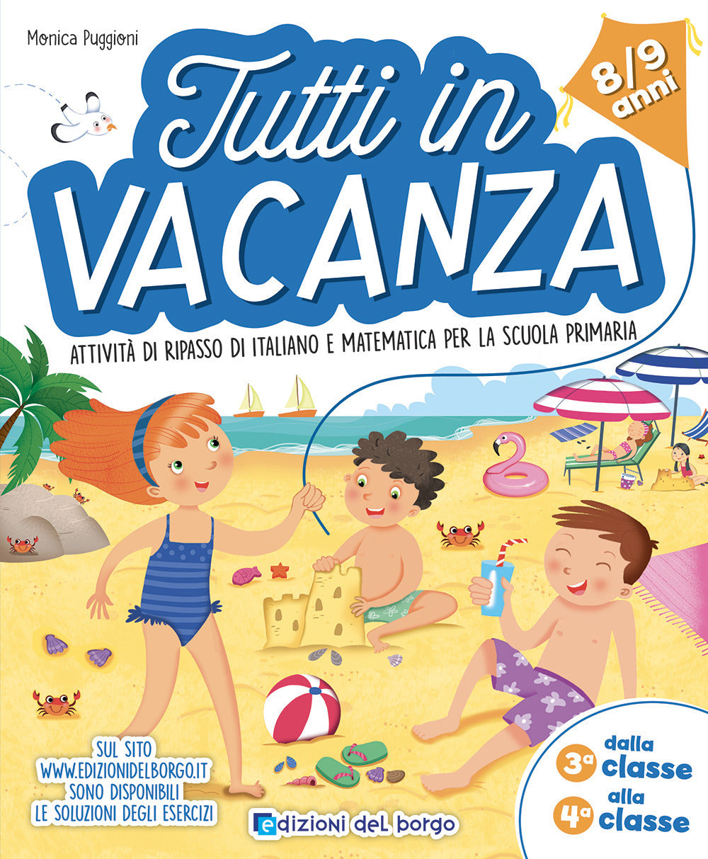 Copertina del libro TUTTI IN VACANZA - DALLA 3A ALLA 4A
