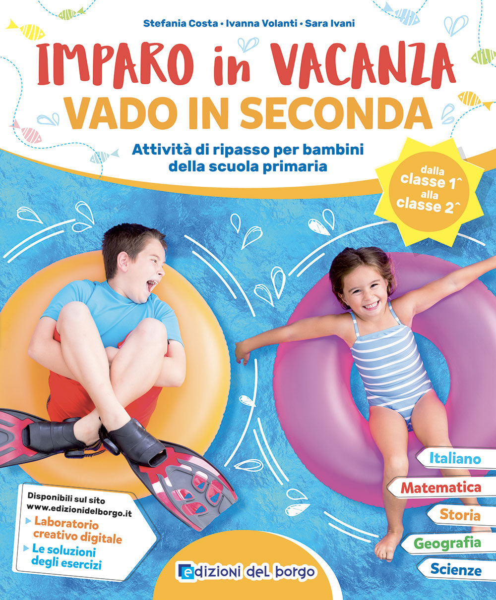 Copertina del libro IMPARO IN VACANZA - VADO IN SECONDA