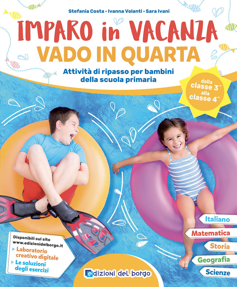 Copertina del libro IMPARO IN VACANZA - VADO IN QUARTA