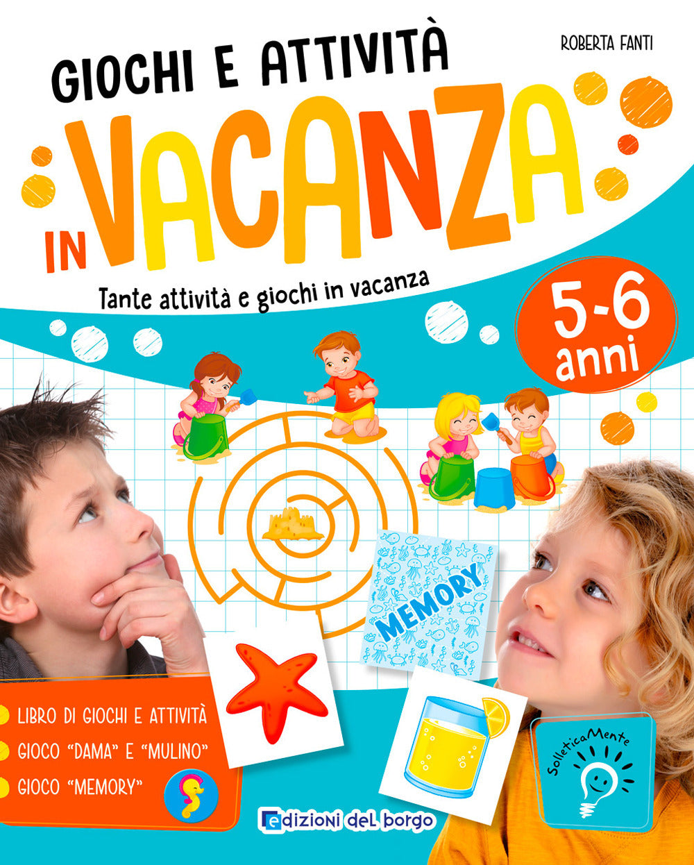 Copertina del libro GIOCHI E ATTIVITA' IN VACANZA
