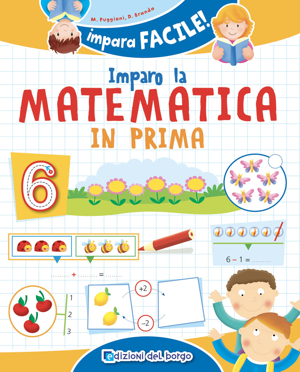 Copertina del libro IMPARO LA MATEMATICA IN PRIMA