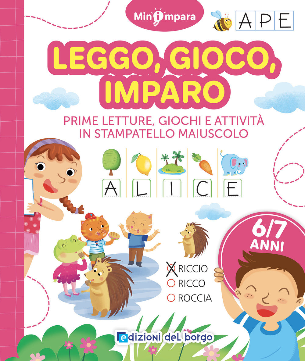 Copertina del libro LEGGO, GIOCO, IMPARO
