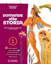 Copertina del libro DOMANDE ALLA STORIA 1 ED. MISTA