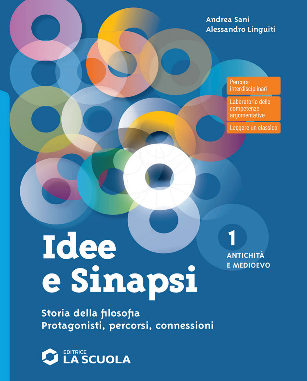 Copertina del libro IDEE E SINAPSI 1 Immagine principale del prodotto