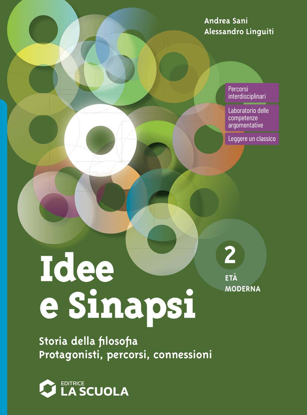 Copertina del libro IDEE E SINAPSI 2 Immagine principale del prodotto