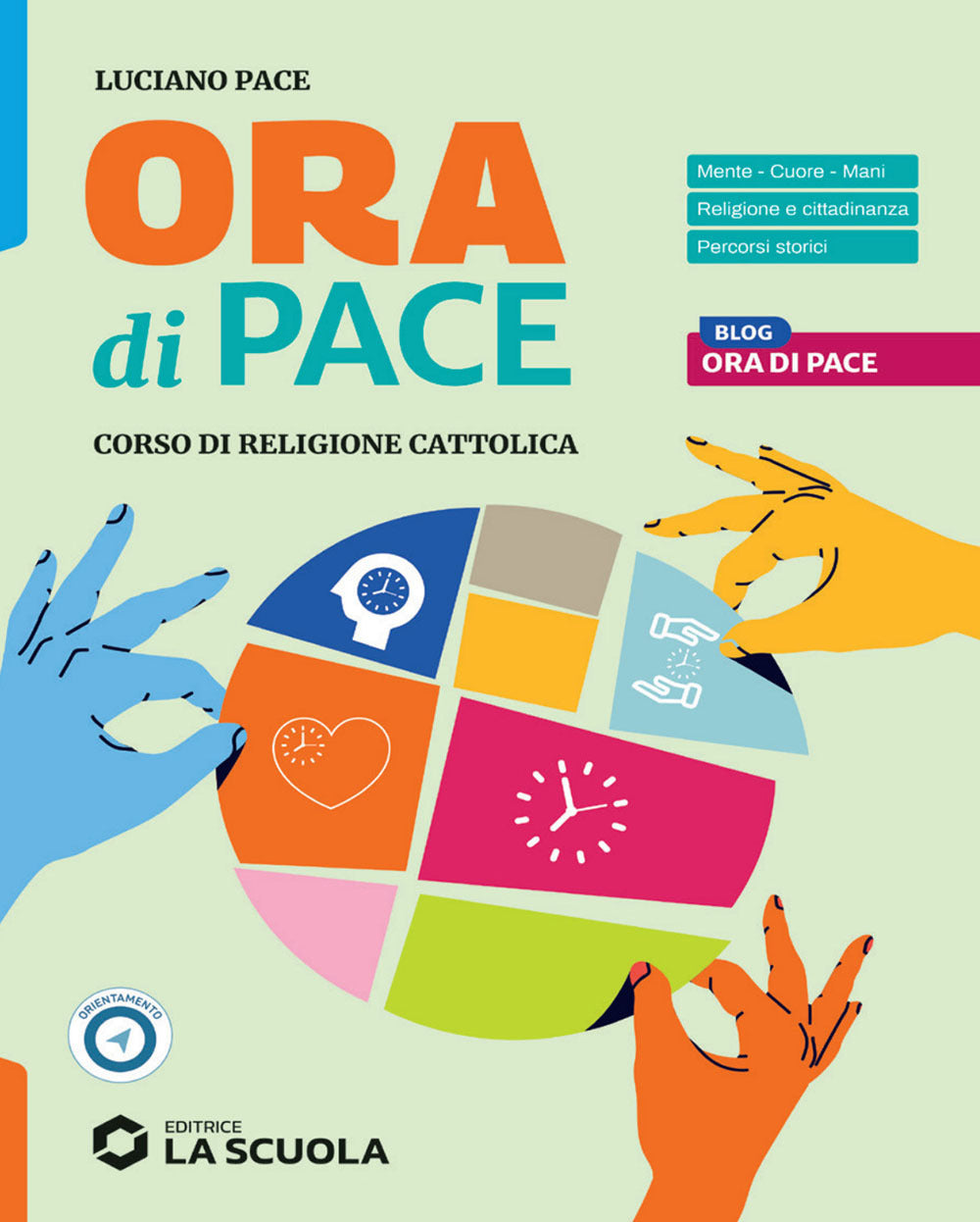Copertina del libro ORA DI PACE. CORSO DI RELIGIONE CATTOLIC