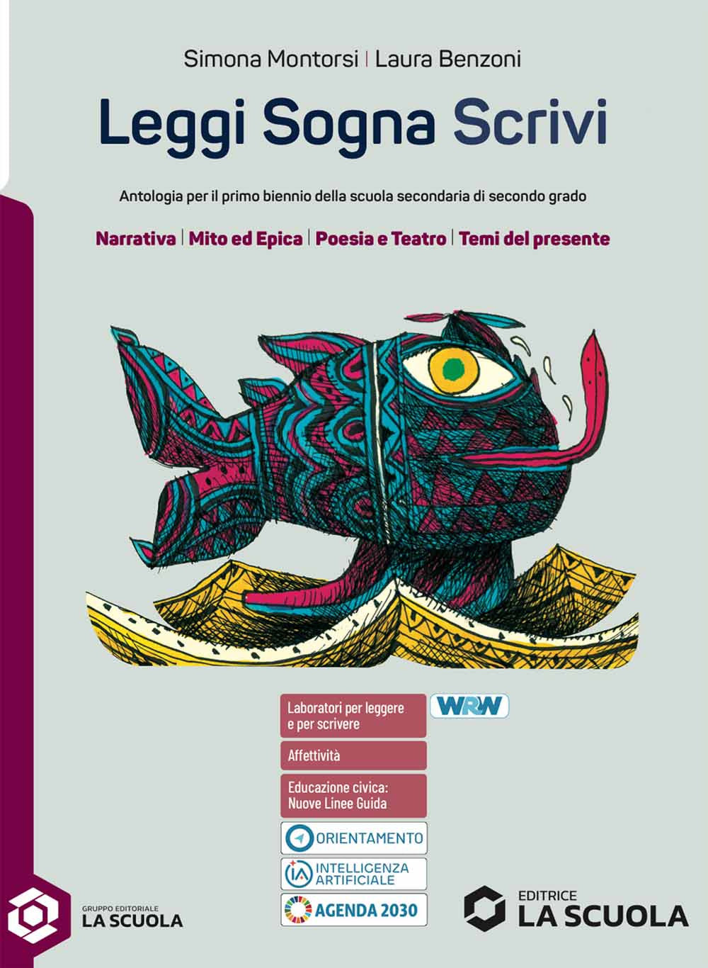 Copertina del libro LEGGI SOGNA SCRIVI