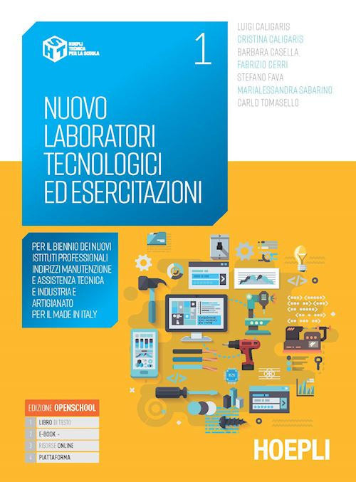 Copertina del libro NUOVO LABORATORI TECNOLOGICI ED ESERCITA Immagine principale del prodotto