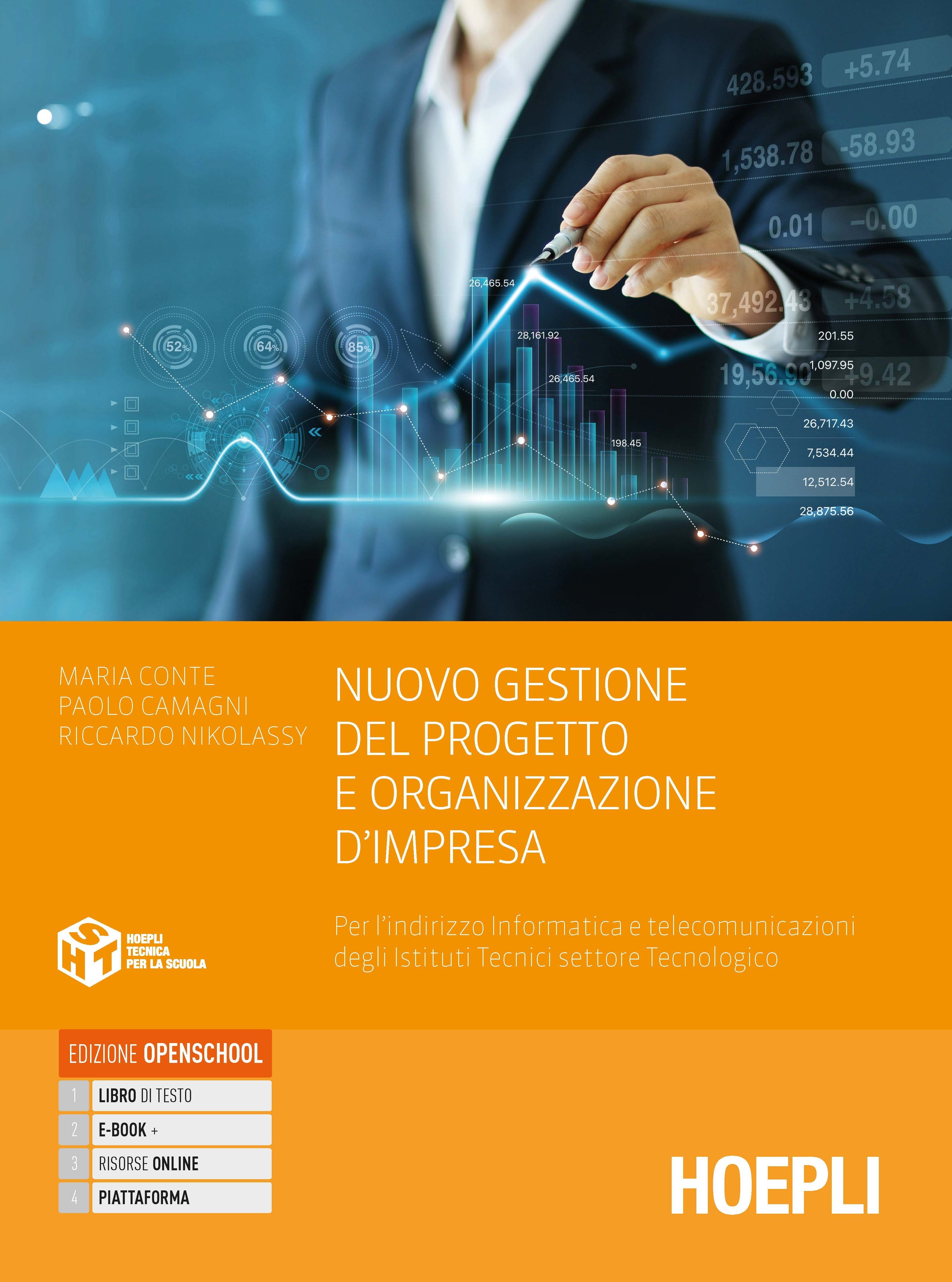 Copertina del libro GESTIONE DEL PROGETTO E ORGANIZZAZIONE D