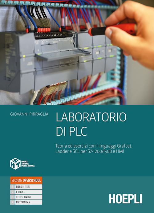 Copertina del libro LABORATORIO DI PLC N.E. ED. MISTA